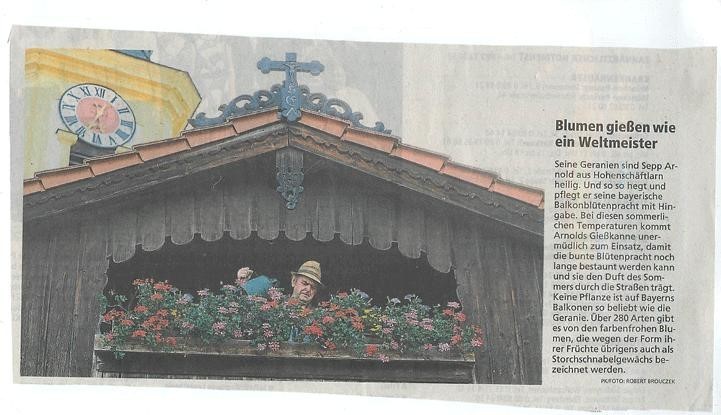 Sepp mit Gie&szlig;kanne