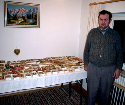 Sepp mit Wachsst&ouml;cke